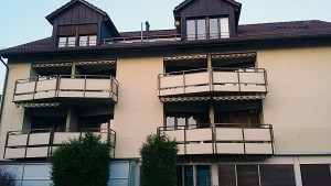 Aussenansicht des Pflegeheim von Prix Santé im Zentrum von Uster , Nähe Greifensee im schönen Kanton Zürich.